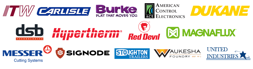 Just a few of the amazing manufacturing companies we've worked with over the years